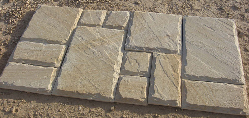 Mint Sandstone Pavers Tiles